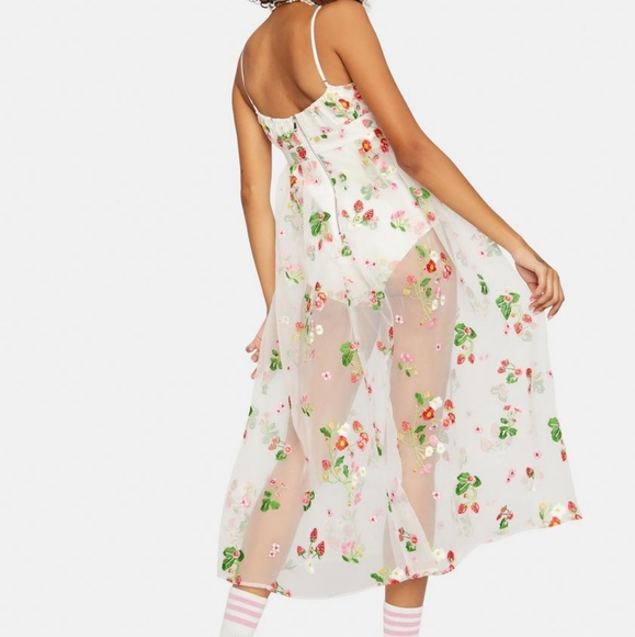 For Love & Lemons Jaclyn Midi Dress - Picture 3 of 10